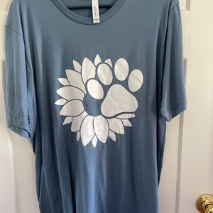 Sunflower 🌻 paw combination 🐶 T-shirt